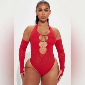 FN A Dime Piece Shameless Glove Bodysuit